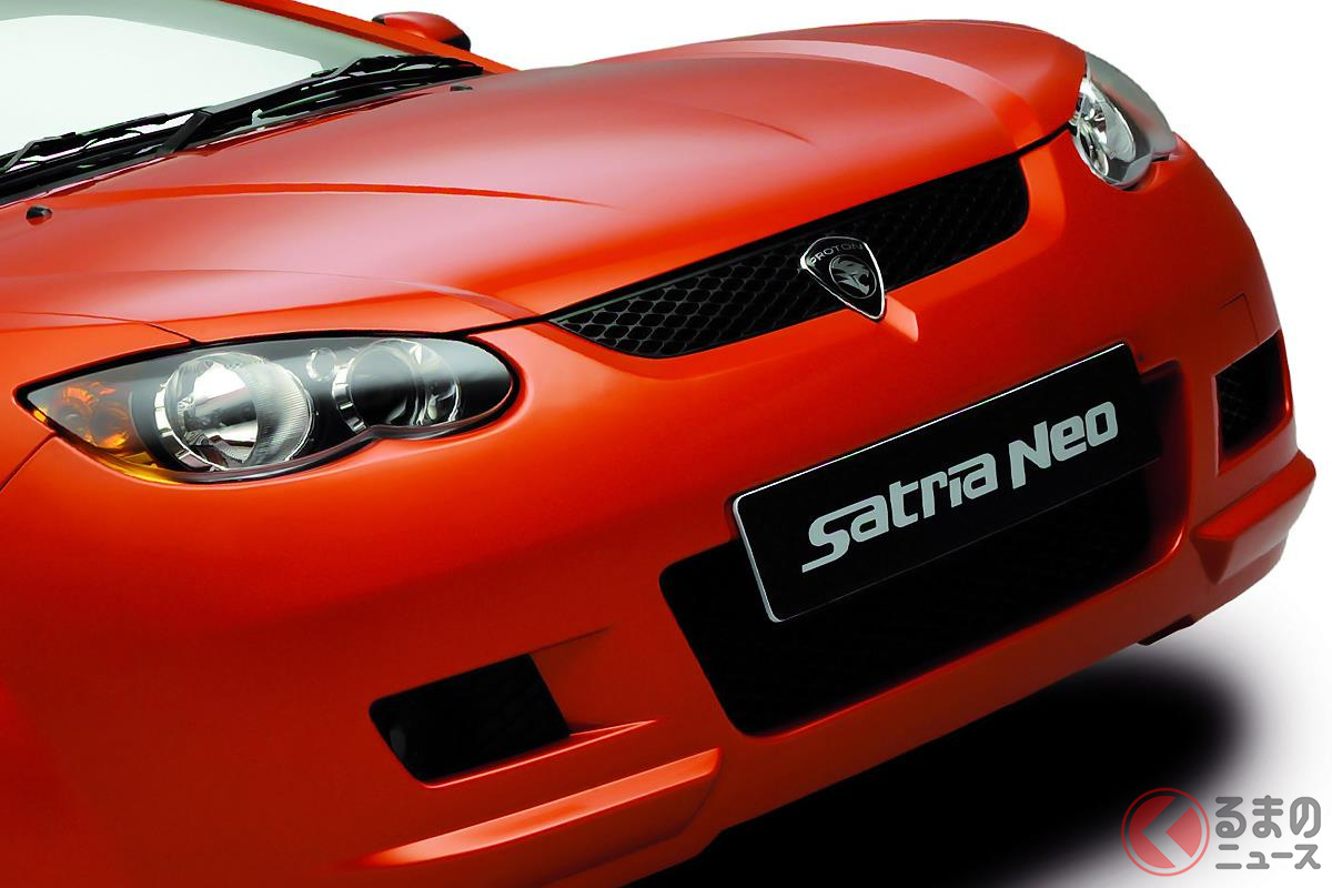 モータースポーツベース車として日本でも販売された「サトリアネオ」