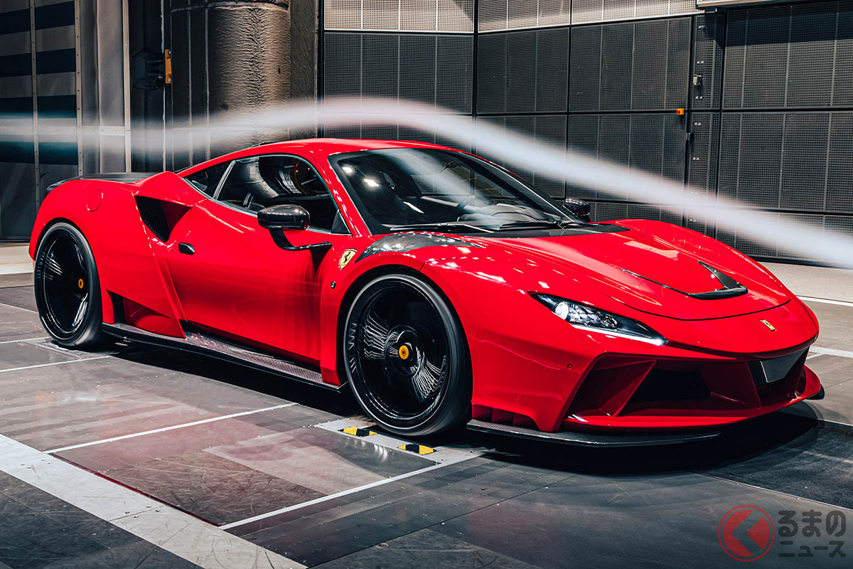 ノビテック・Nラルゴがフェラーリ「F8トリブート」を大胆カスタム!
