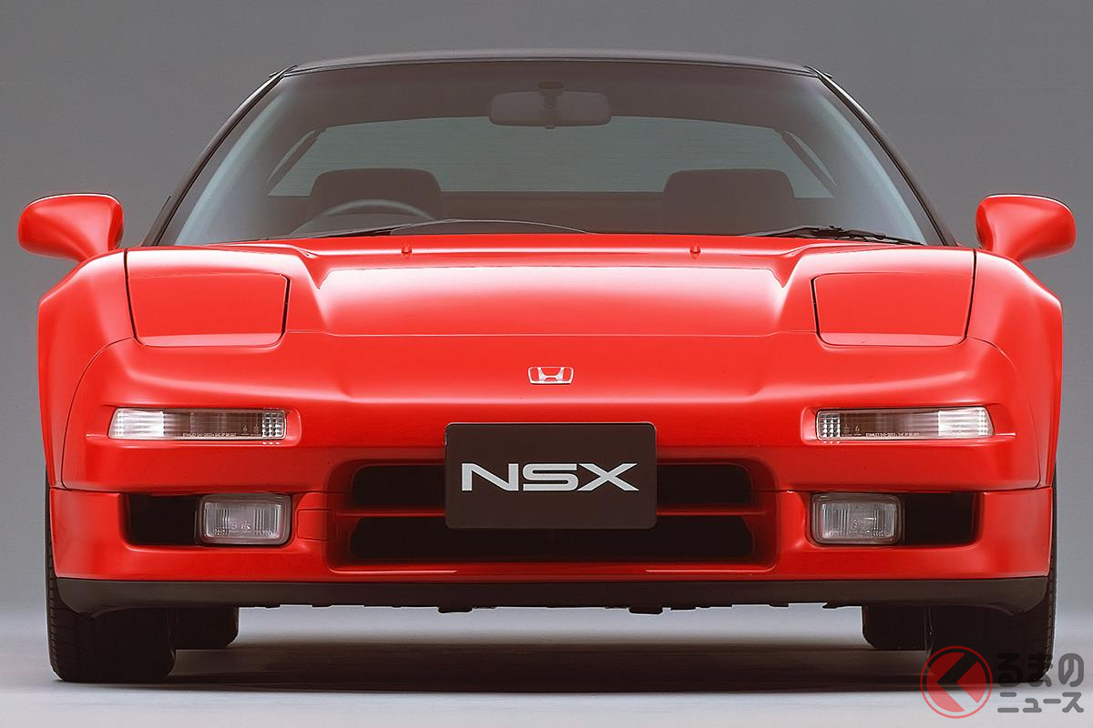 今では希少なピュアスポーツカーとして欧米でも人気の初代「NSX」