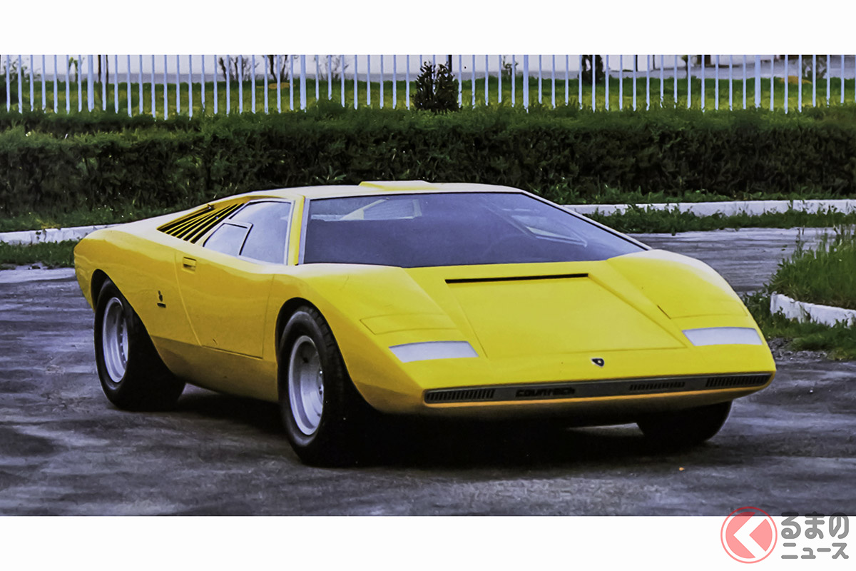 コンセプトカーとして1971年にデビューした「LP500」