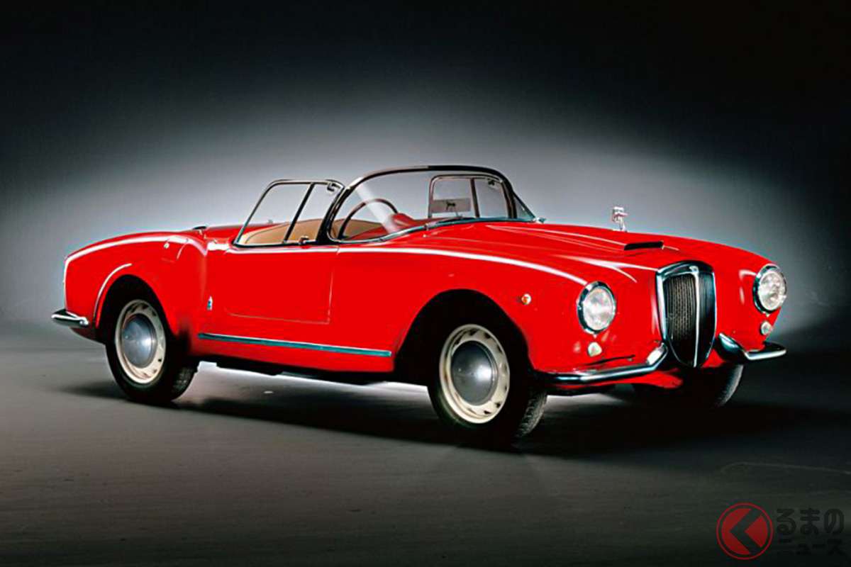 ピニンファリーナ渾身のデザインによるスパイダー版、「B24アメリカ」