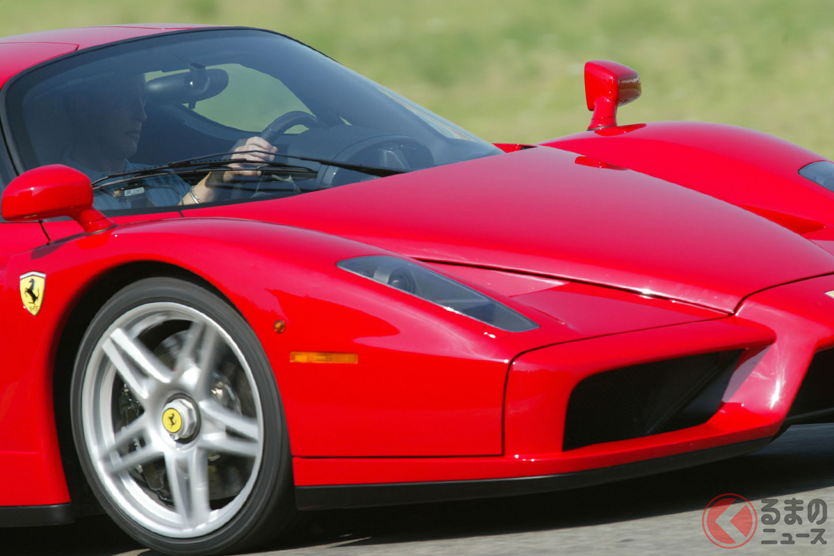 2002年デビューの「エンツォ・フェラーリ」