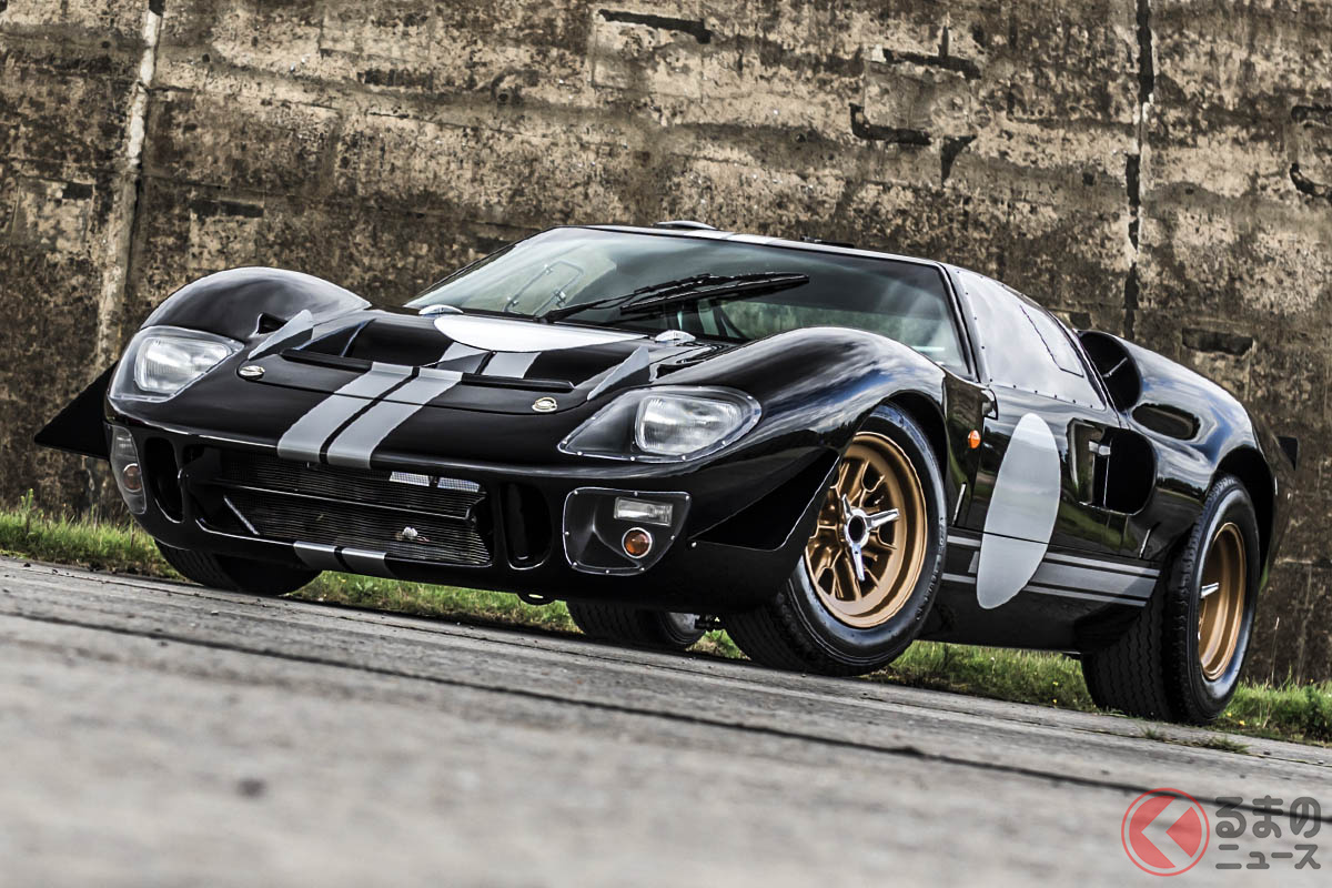 レースで活躍した往年の名車、フォード「GT40」がEVで蘇る
