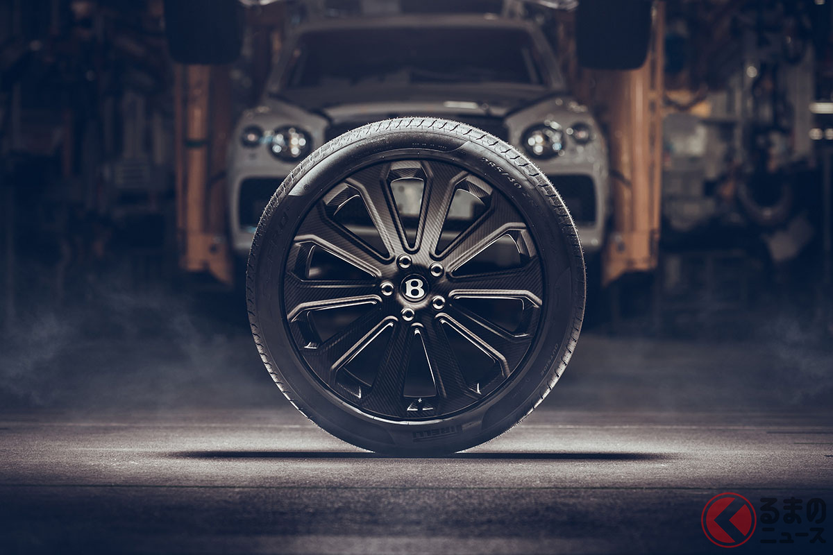 ベントレーマリナー「ベンテイガ」用カーボンファイバーホイール