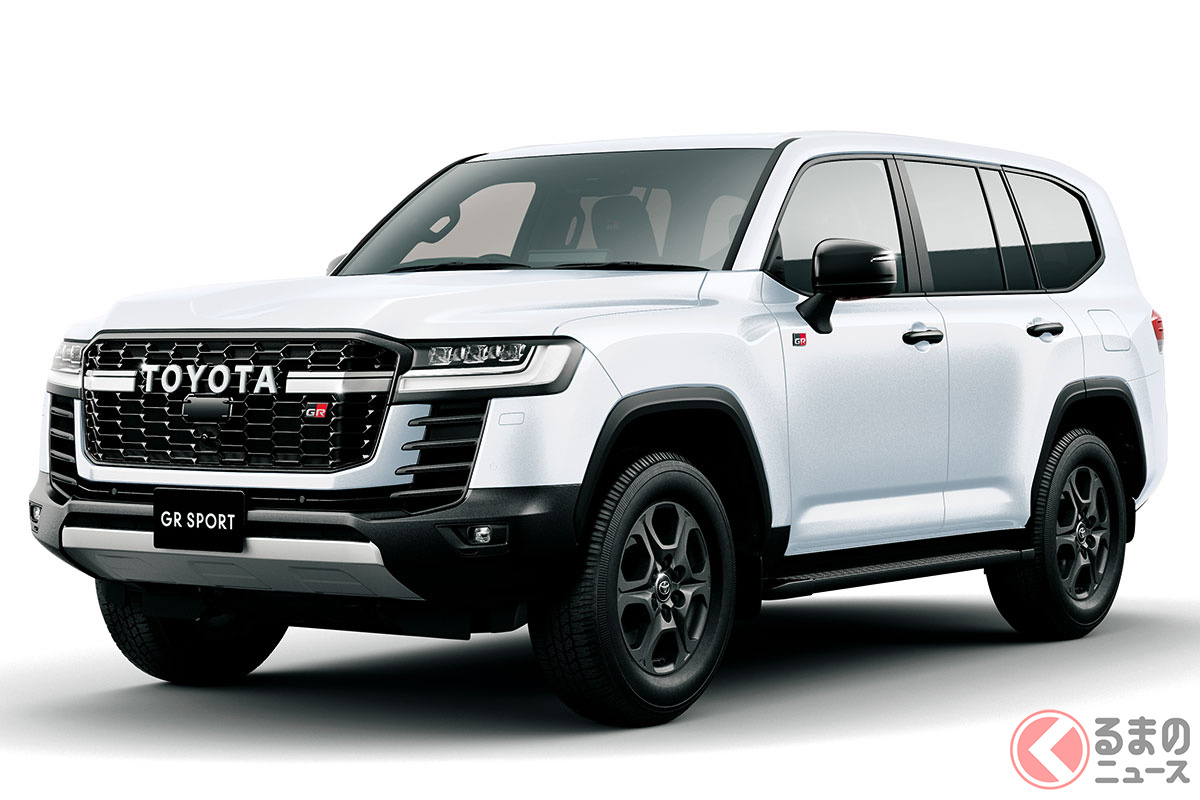 トヨタ新型「ランドクルーザー」(「GR SPORT」グレード)