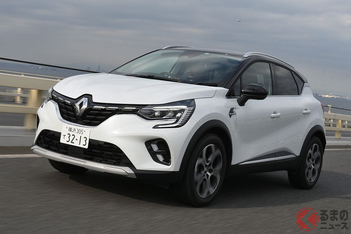 ルノーの2021年上半期は前年同期比138.6%と絶好調。写真は2021年2月に登場したコンパクトSUV「キャプチャー」