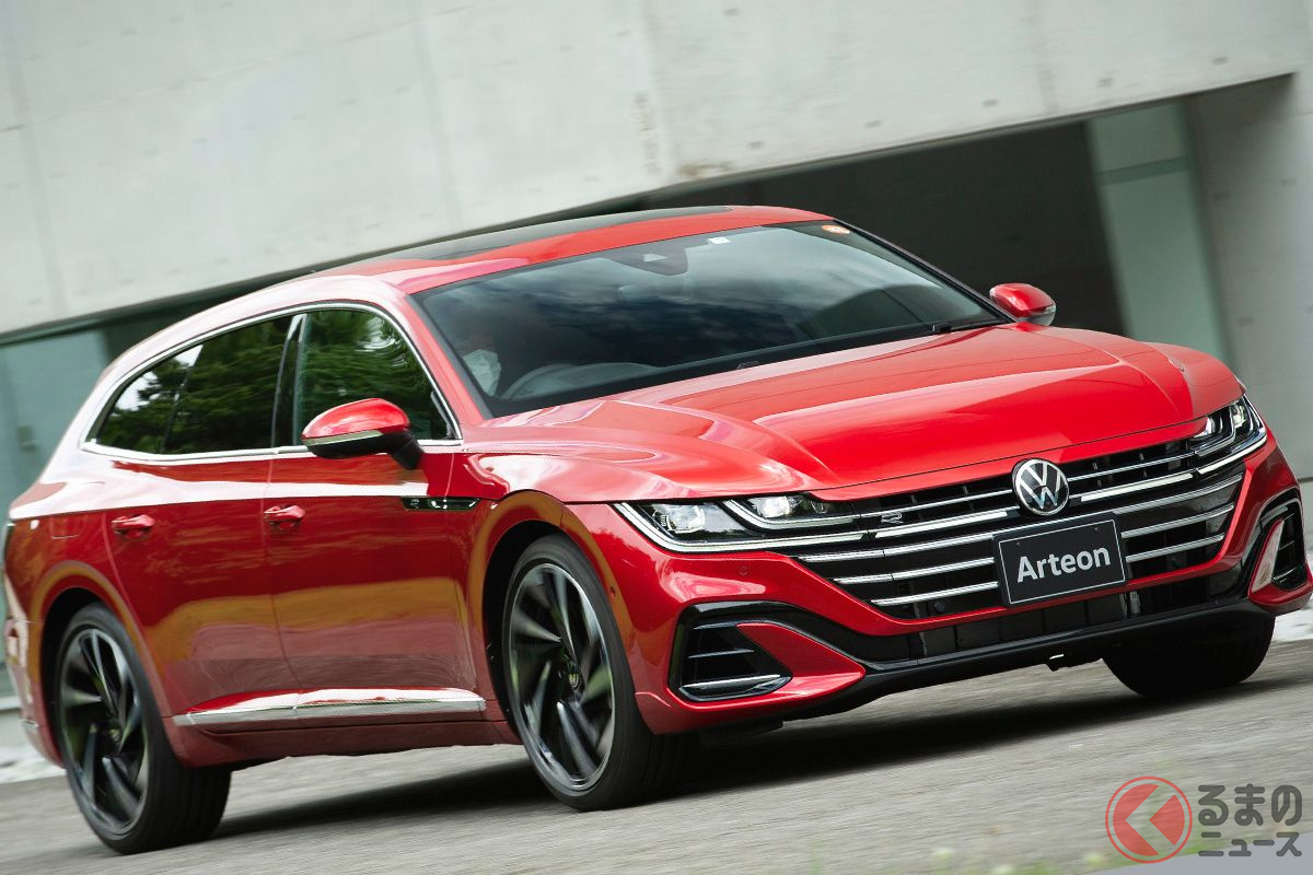 VW新型「アルテオン・シューティングブレーク」の走り