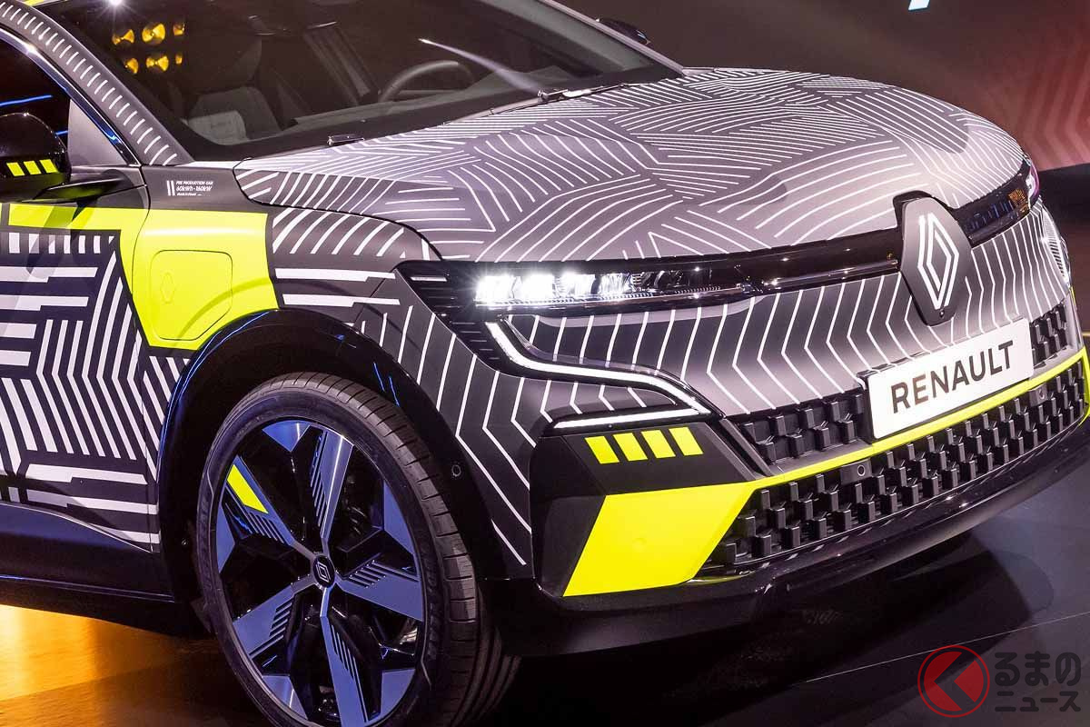 2022年に市場投入される予定の「メガーヌE-TECHエレクトリック」