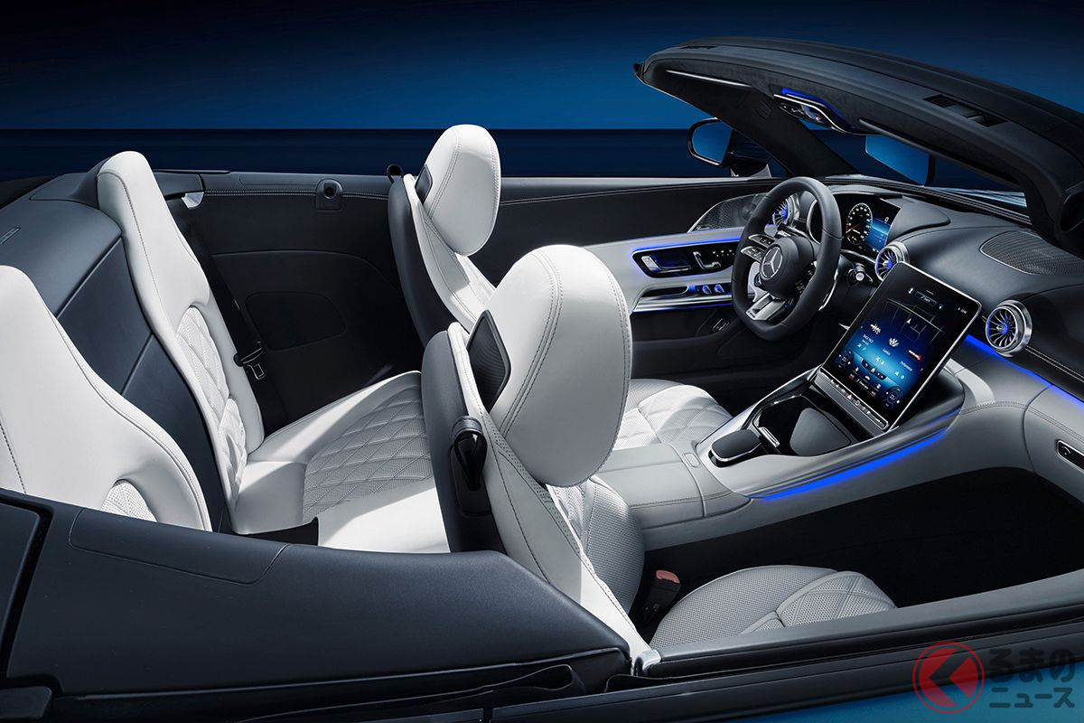 メルセデスAMG次期「SL」のインテリア