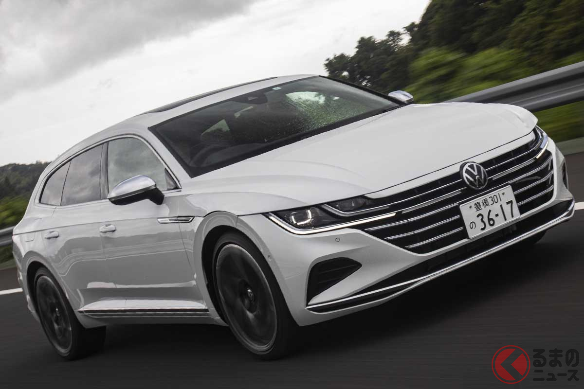 7月13日に日本初上陸したVW新型「アルテオン・シューティングブレーク」