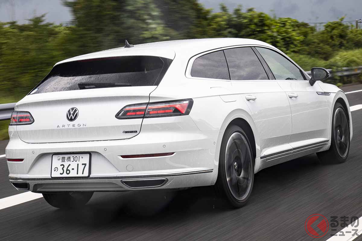 VW新型「アルテオン・シューティングブレーク」の走り