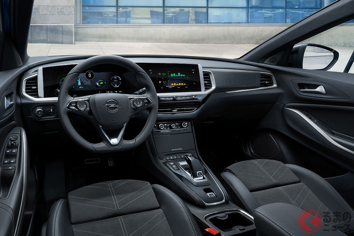オペル改良新型「グランドランド」のインパネ