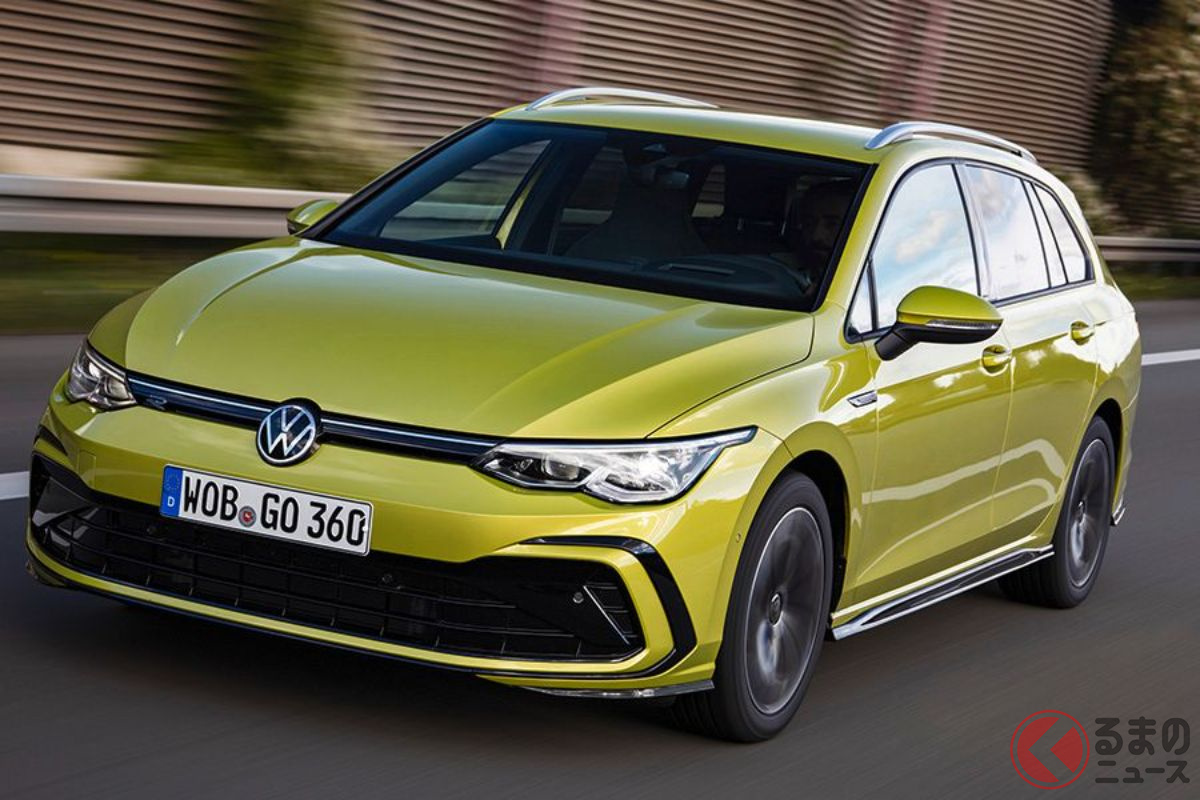VW新型「ゴルフ ヴァリアント」(欧州仕様)の走り