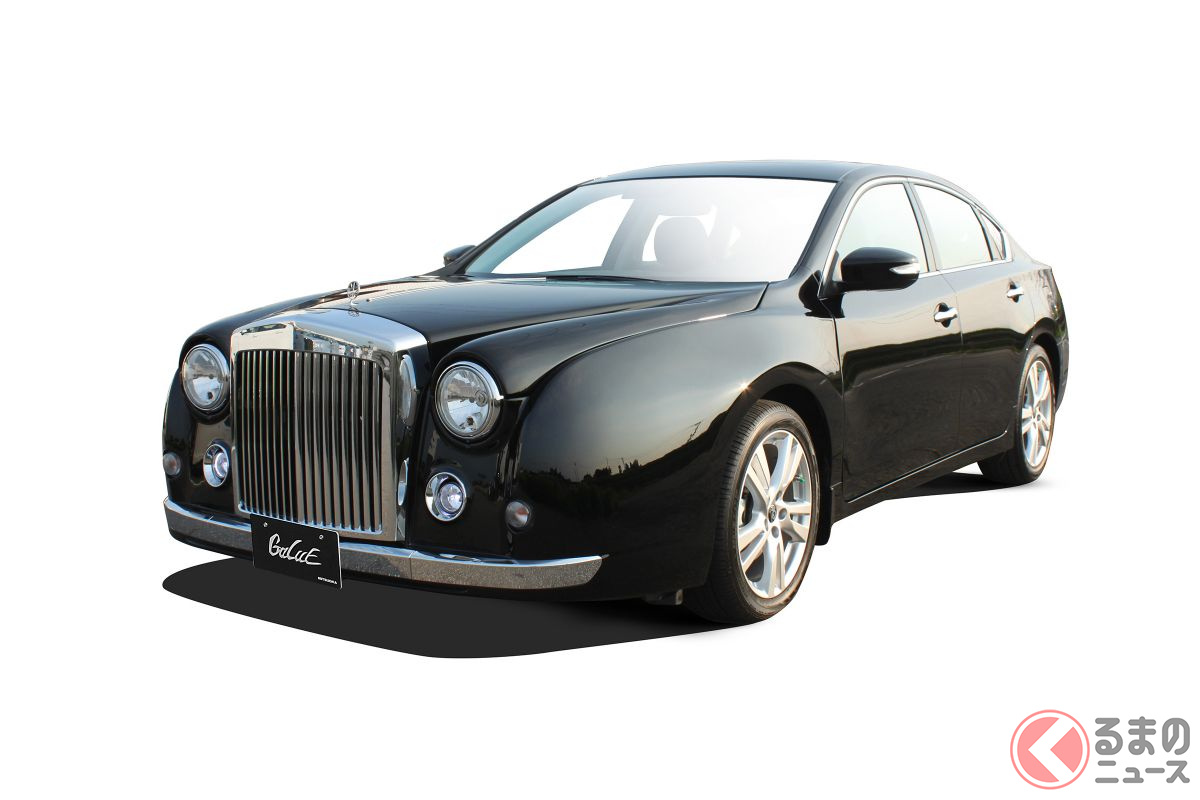 ド迫力の高級セダン爆誕 ミツオカ新型 ガリュー350 リミテッド を限定1台で発売 レトロなv6セダンの正体とは くるまのニュース ド迫力の高級セダン爆誕 ミツオカ新型 ガリュー350 リミテッド を限定1台で発売 レトロなv6セダンの正体とは くるまのニュース