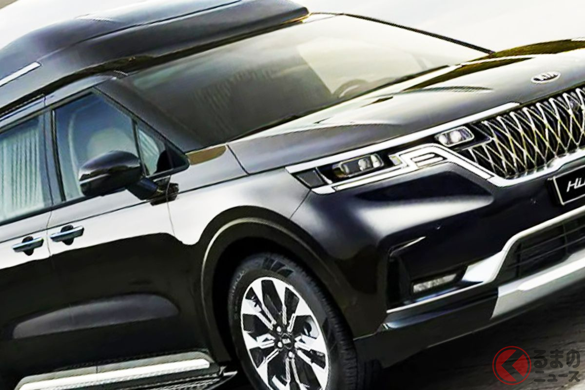 VIP仕様!大型SUV風ミニバン キア「カーニバル ハイリムジン」