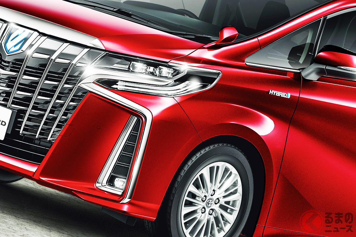 販売台数は5万台規模!でも売り上げはトップクラス?トヨタ「アルファード」