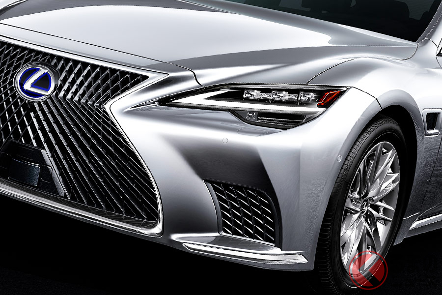 世界初公開されたレクサスのフラッグシップセダン新型「LS」