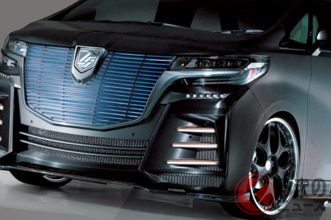 トヨタ最強 アルファード 爆誕 ド迫力フェイス採用の宇宙船みたいなスタイリッシュ高級ミニバンとは くるまのニュース トヨタ最強 アルファード 爆誕 ド迫力フェイス採用の宇宙船みたいなスタイリッシュ高級ミニバンとは くるまのニュース