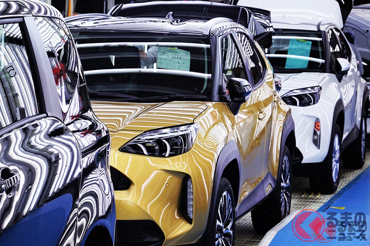 人気のトヨタ「ヤリスクロス」は宮城県にあるトヨタ自動車東日本の宮城大衡工場で生産されている