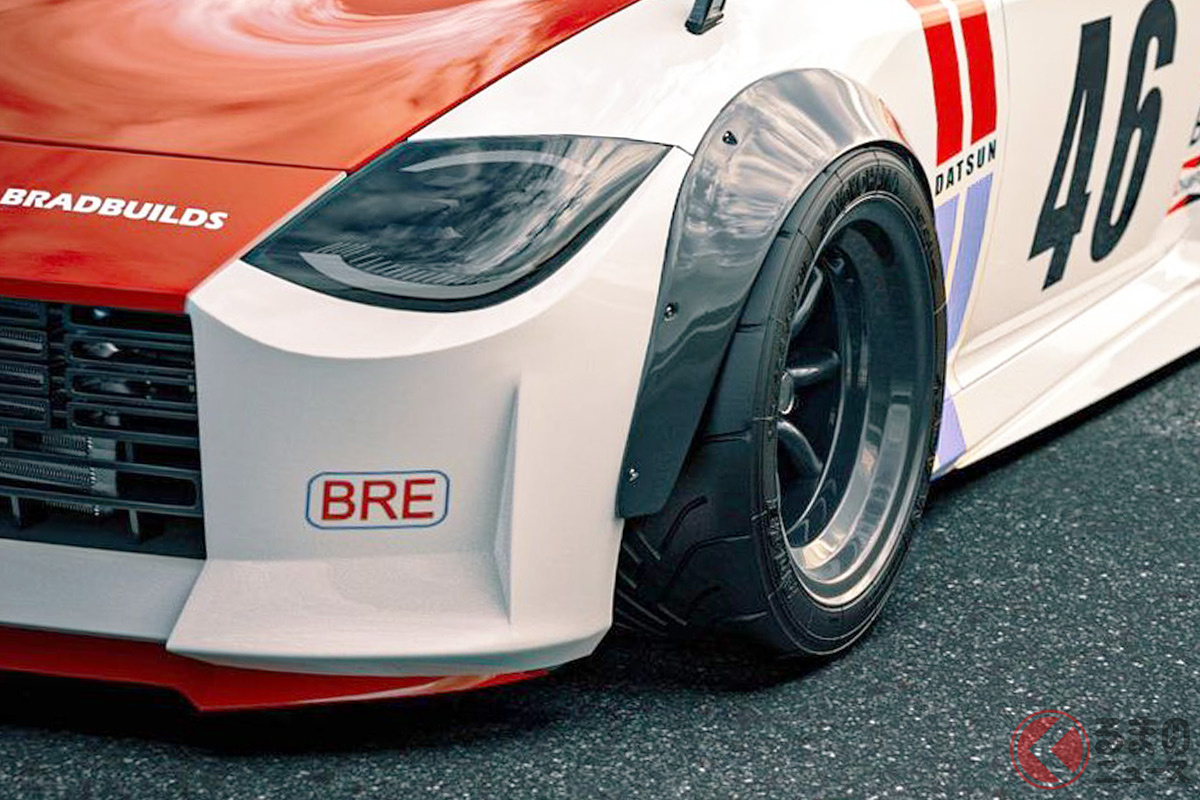これは速そう! 「BRE240Z」をオマージュしたレーシング仕様(photo:bradbuilds)