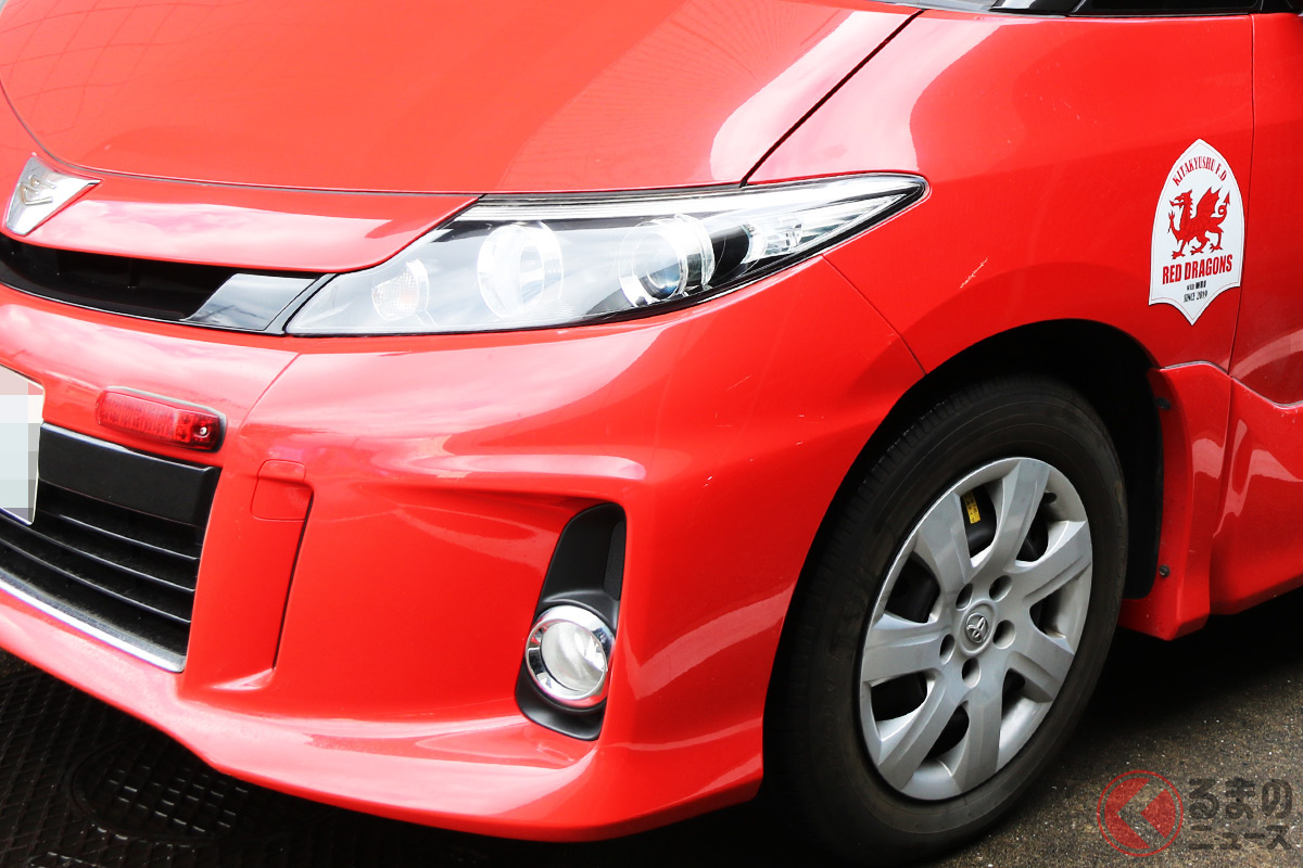 消防局で活躍するトヨタ「エスティマ」(画像提供:北九州市消防局)