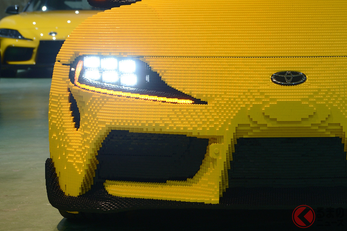 これは凄い! 世界で1台の「レゴGRスープラ」が初公開された!