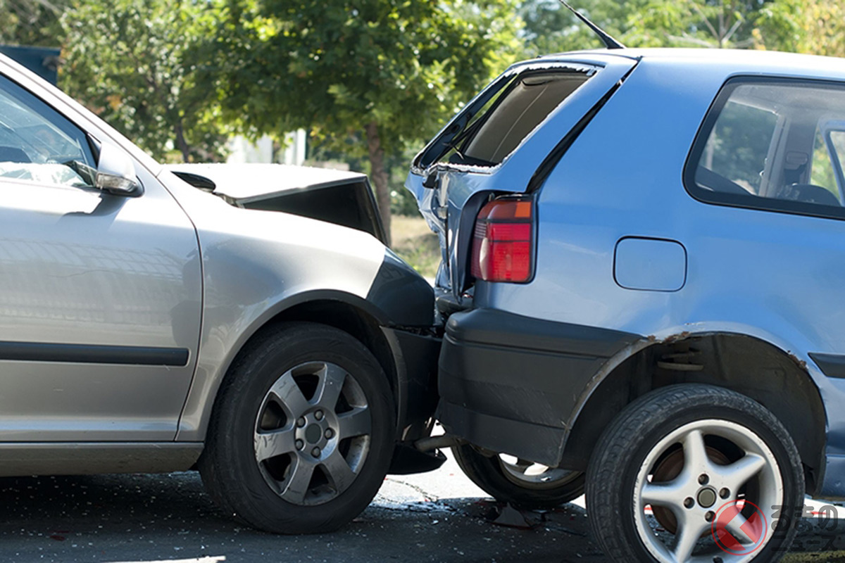 追突事故は後続車のほうが過失割合が高くなる傾向にある