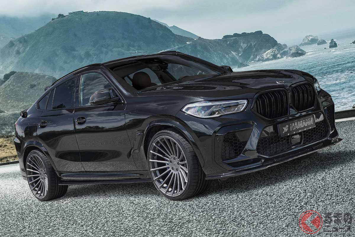 BMW「X6M」のオリジナルデザインを活かしたエアロパーツをリリースしたハーマン