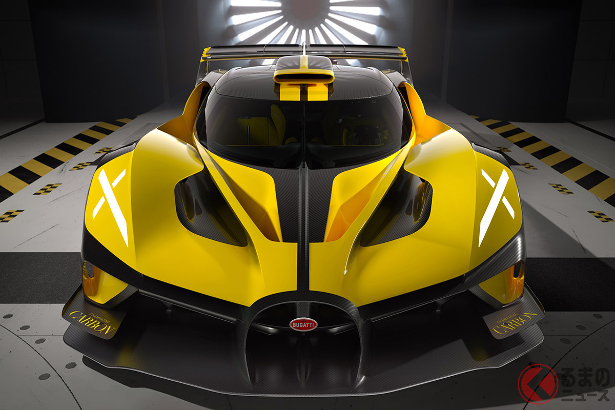 およそ5億2000万円で市販されることになったブガッティ「ボライド」