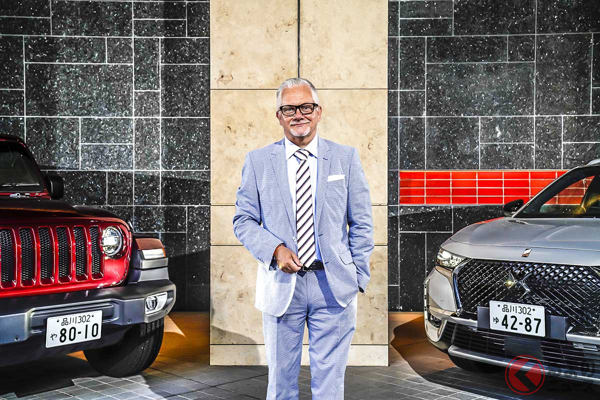 FCAジャパンとグループPSAジャパンの代表取締役社長を兼務するポンタス・ヘグストロム氏