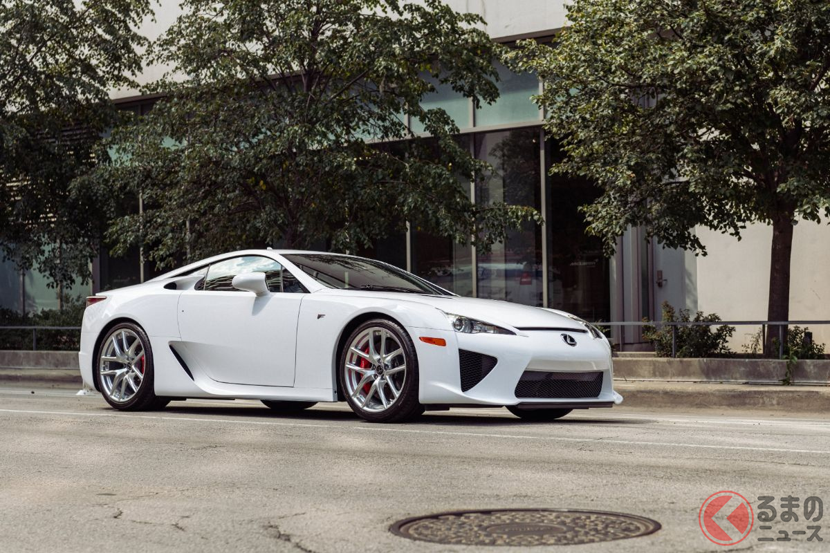 8500万円超えのレクサス Lfa 納車ビニール付状態で現存 376台目の激レア車とは くるまのニュース 8500万円超えのレクサス Lfa 納車ビニール付状態で現存 376台目の激レア車とは くるまのニュース