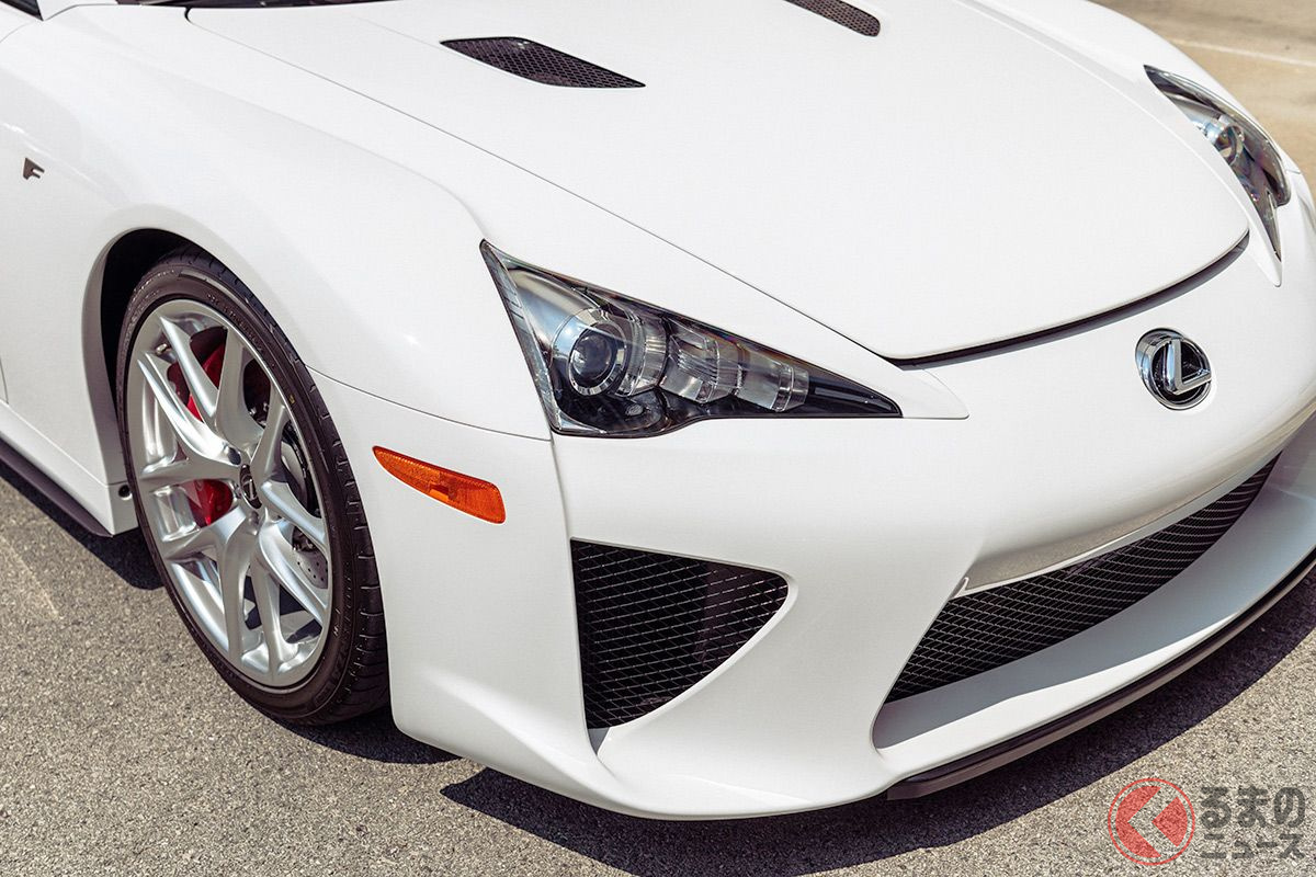 8500万円超えのレクサス Lfa 納車ビニール付状態で現存 376台目の激レア車とは くるまのニュース 8500万円超えのレクサス Lfa 納車ビニール付状態で現存 376台目の激レア車とは くるまのニュース