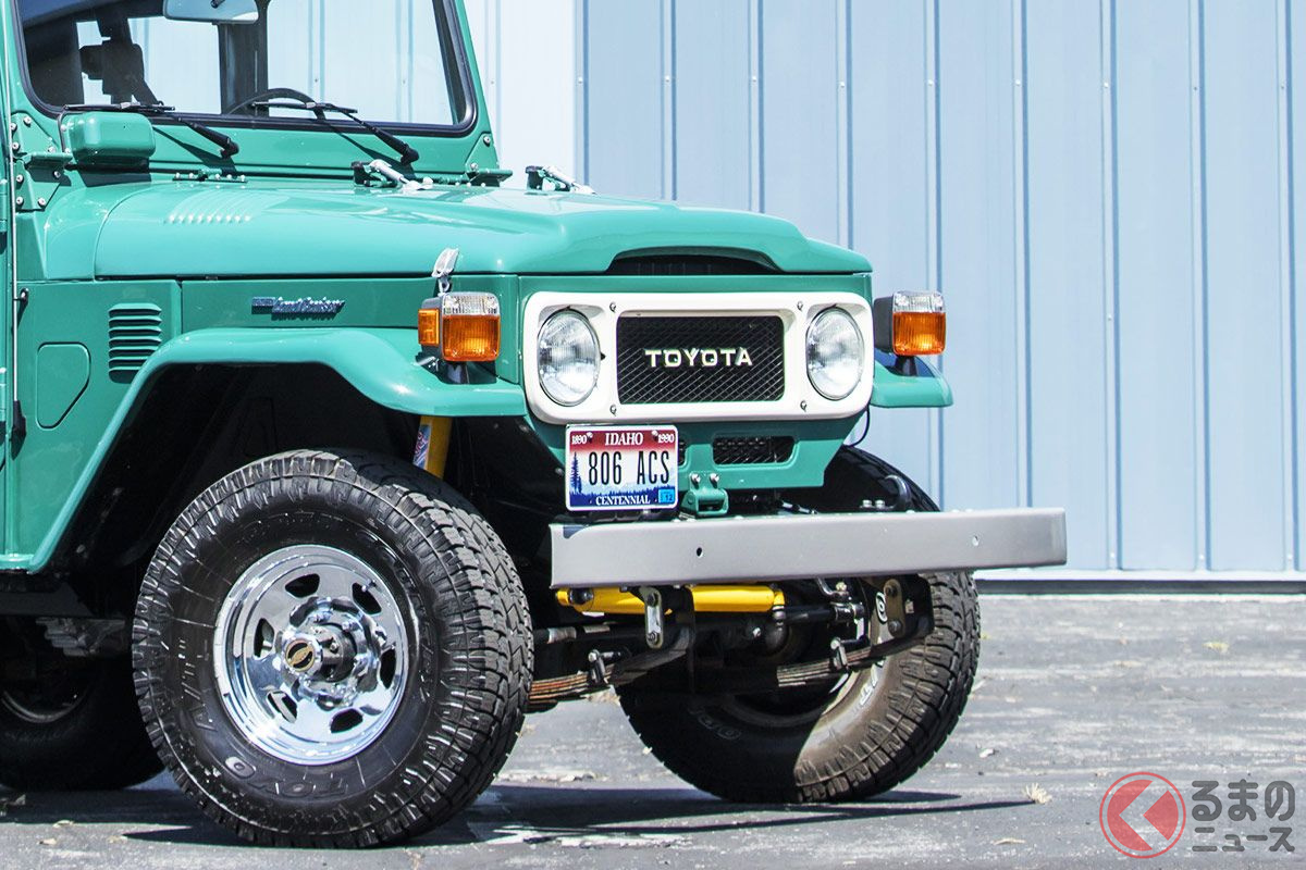 オークションに出品されたトム・ハンクス氏のランクル40(Photo:Bonhams)