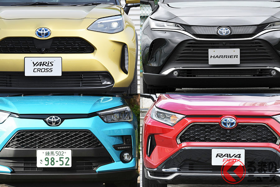 地域で異なる? トヨタSUVの人気