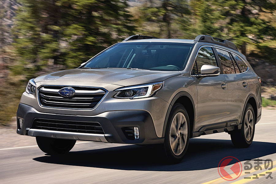 北米でひと足先に発売されたスバル新型「アウトバック」(北米仕様)