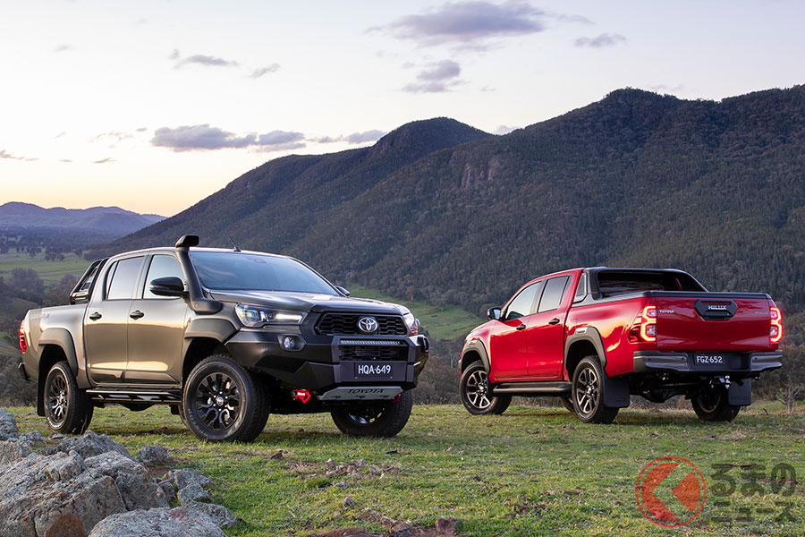 トヨタ新型「ハイラックス」