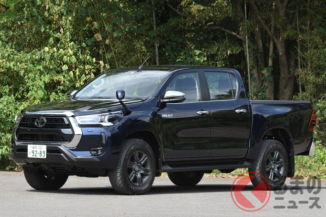全長5m超えは街中でどう トヨタ新型 ハイラックス は改良で実燃費は良くなった くるまのニュース 全長5m超えは街中でどう トヨタ新型 ハイラックス は改良で実燃費は良くなった くるまのニュース