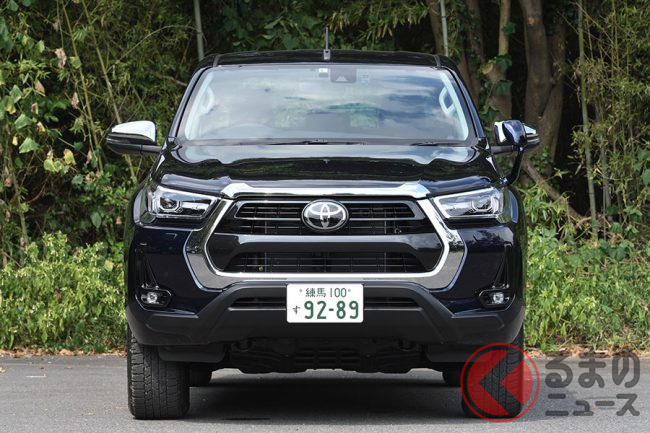 全長5m超えは街中でどう トヨタ新型 ハイラックス は改良で実燃費は良くなった くるまのニュース 全長5m超えは街中でどう トヨタ新型 ハイラックス は改良で実燃費は良くなった くるまのニュース