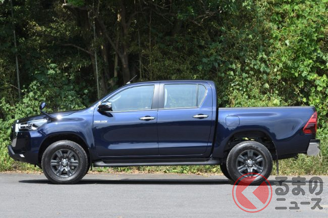 全長5m超えは街中でどう トヨタ新型 ハイラックス は改良で実燃費は良くなった くるまのニュース 全長5m超えは街中でどう トヨタ新型 ハイラックス は改良で実燃費は良くなった くるまのニュース