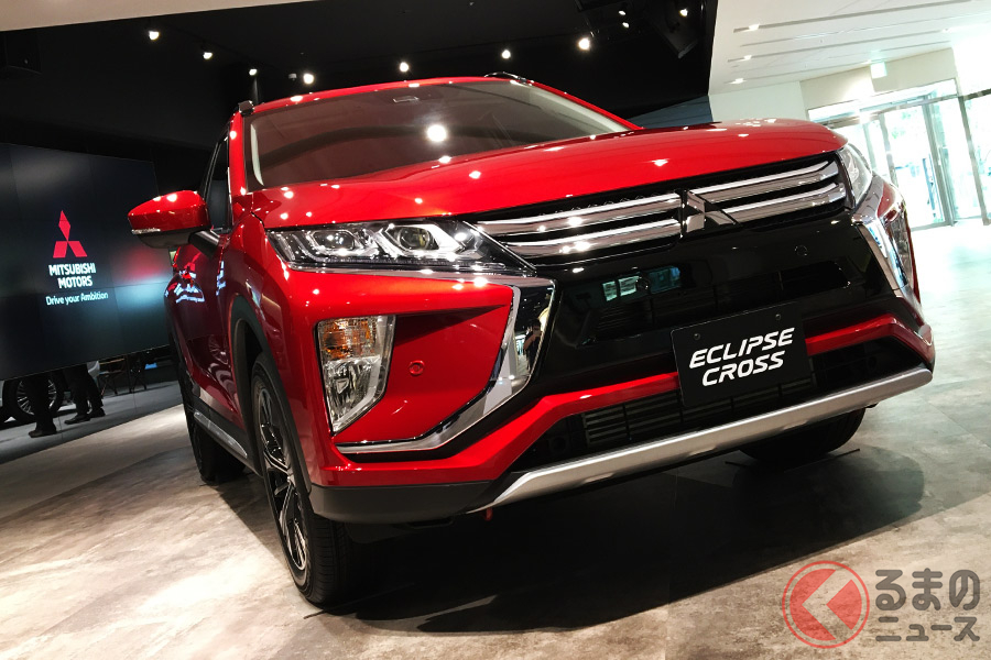 三菱「マイ プレイグラウンド」で展示されていた「エクリプスクロス」