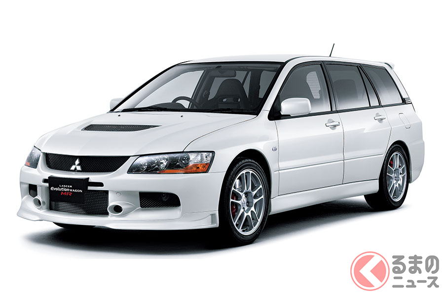 三菱「ランサーエボリューションIXワゴン MR」