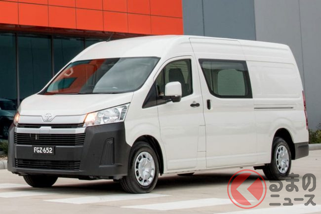 トヨタ新型 ハイエース 改良モデル発表 全車ディーゼルの300系 新型 グランビア と共に豪で登場 くるまのニュース トヨタ新型 ハイエース 改良モデル発表 全車ディーゼルの300系 新型 グランビア と共に豪で登場 くるまのニュース