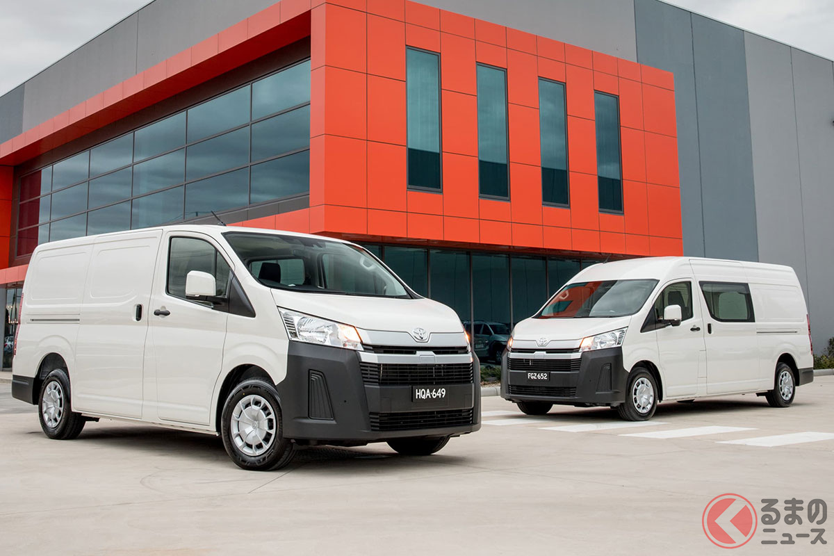トヨタ新型 ハイエース 改良モデル発表 全車ディーゼルの300系 新型 グランビア と共に豪で登場 くるまのニュース トヨタ新型 ハイエース 改良モデル発表 全車ディーゼルの300系 新型 グランビア と共に豪で登場 くるまのニュース
