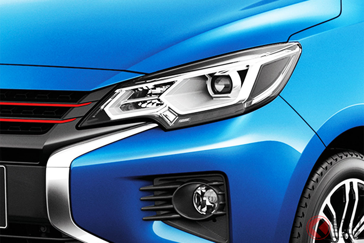 ダイナミックシールド採用したフィリピン仕様の新型「ミラージュG4」登場なるか?(画像:タイ仕様のアトラージュ)