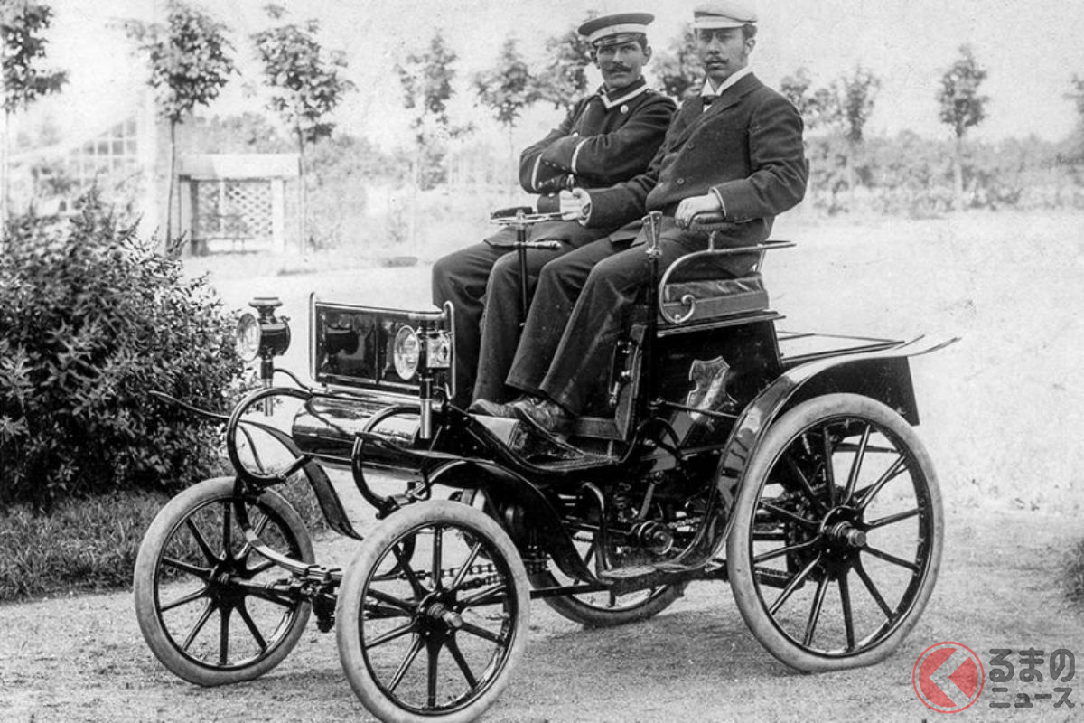 1899年にオペルがはじめて製造した自動車、パテントモーターヴァーゲン「システム・ルッツマン」