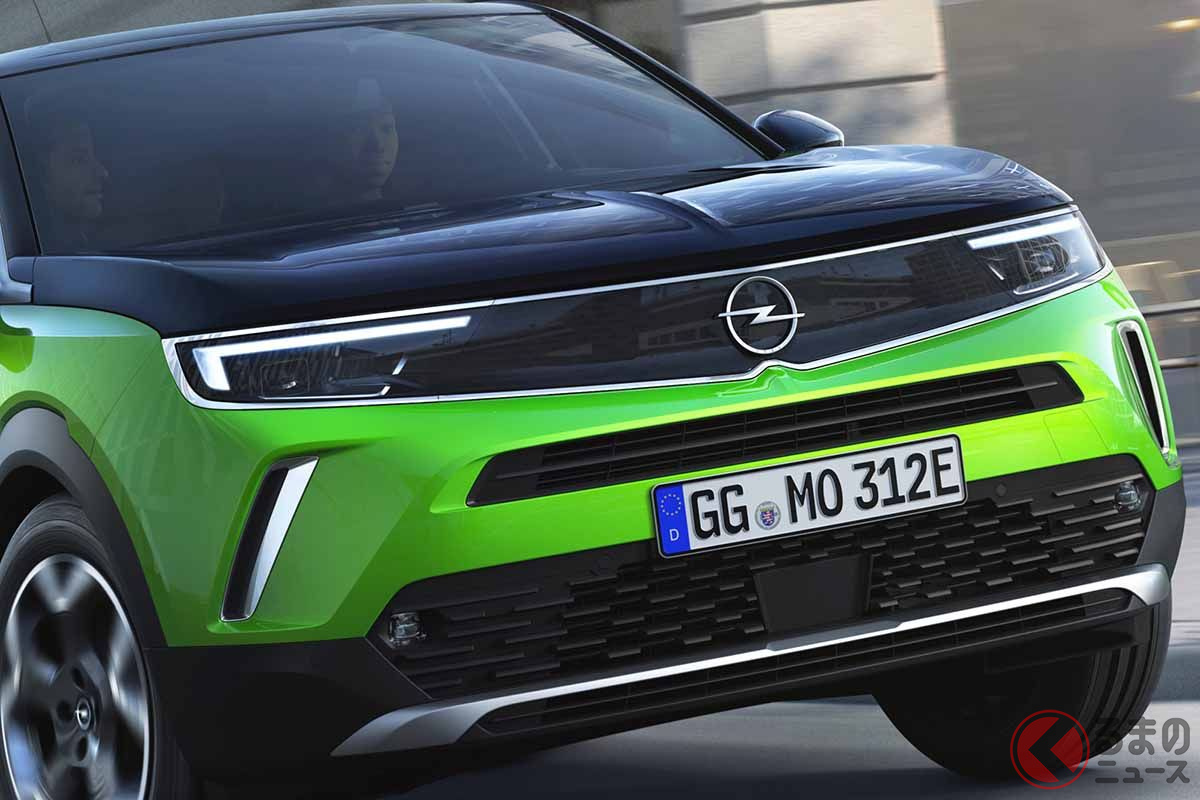 2022年上半期に日本上陸予定のBセグメントSUV、オペル「モッカ」