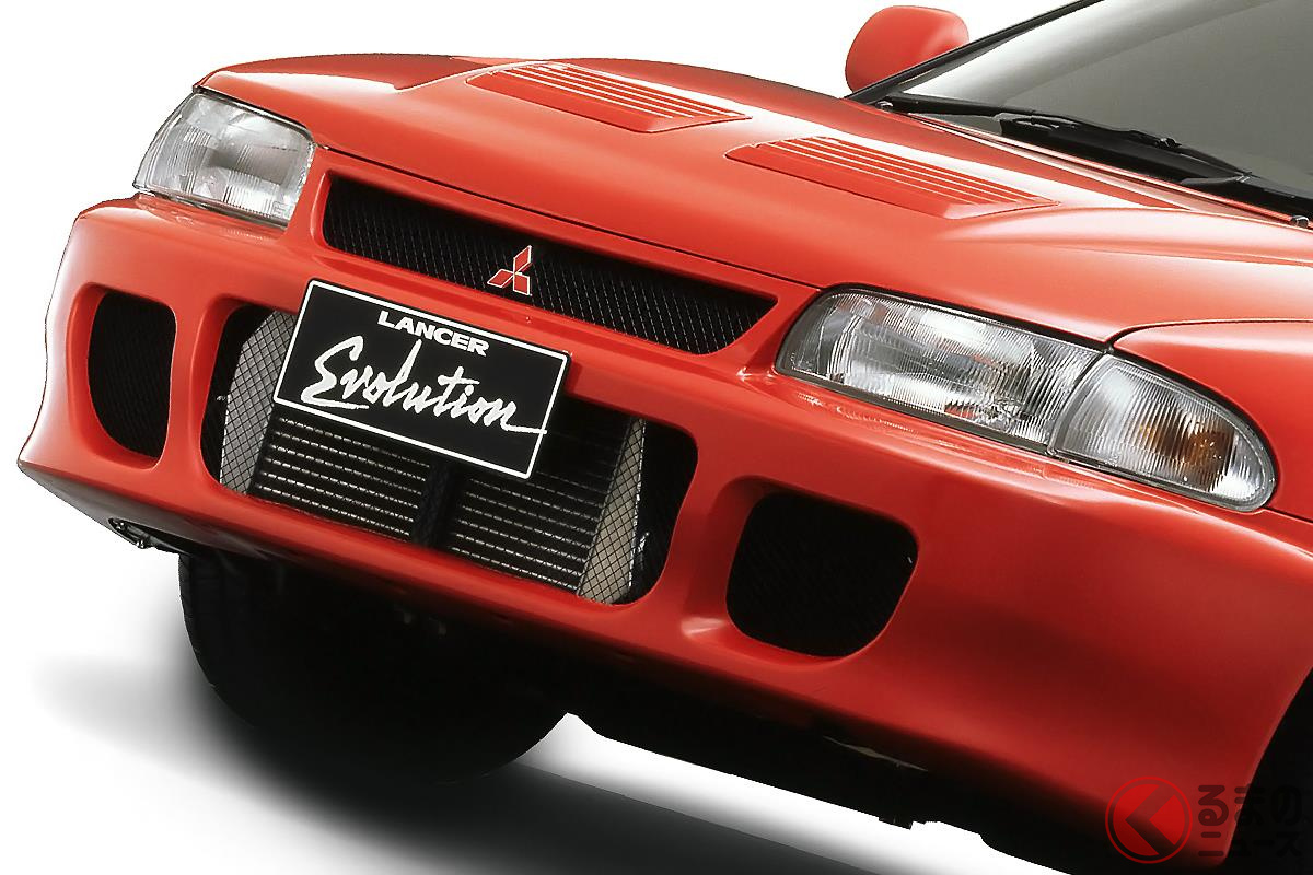 ラリーに特化したマシンとして産声をあげた、初代「ランサー GSRエボリューション」