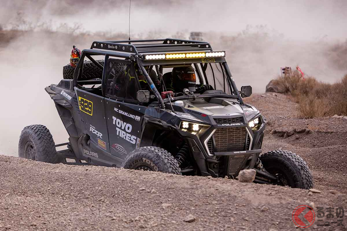 全米最長のオフロードレースで日本人選手が初参戦クラス優勝 マシンに装着されたタイヤとは くるまのニュース 全米最長のオフロードレースで日本人選手が初参戦クラス優勝 マシンに装着されたタイヤとは くるまのニュース