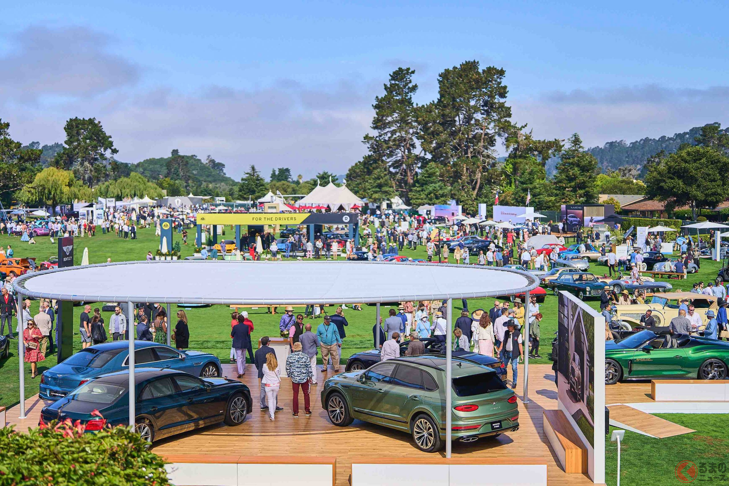 モントレー・カー・ウィークの様子