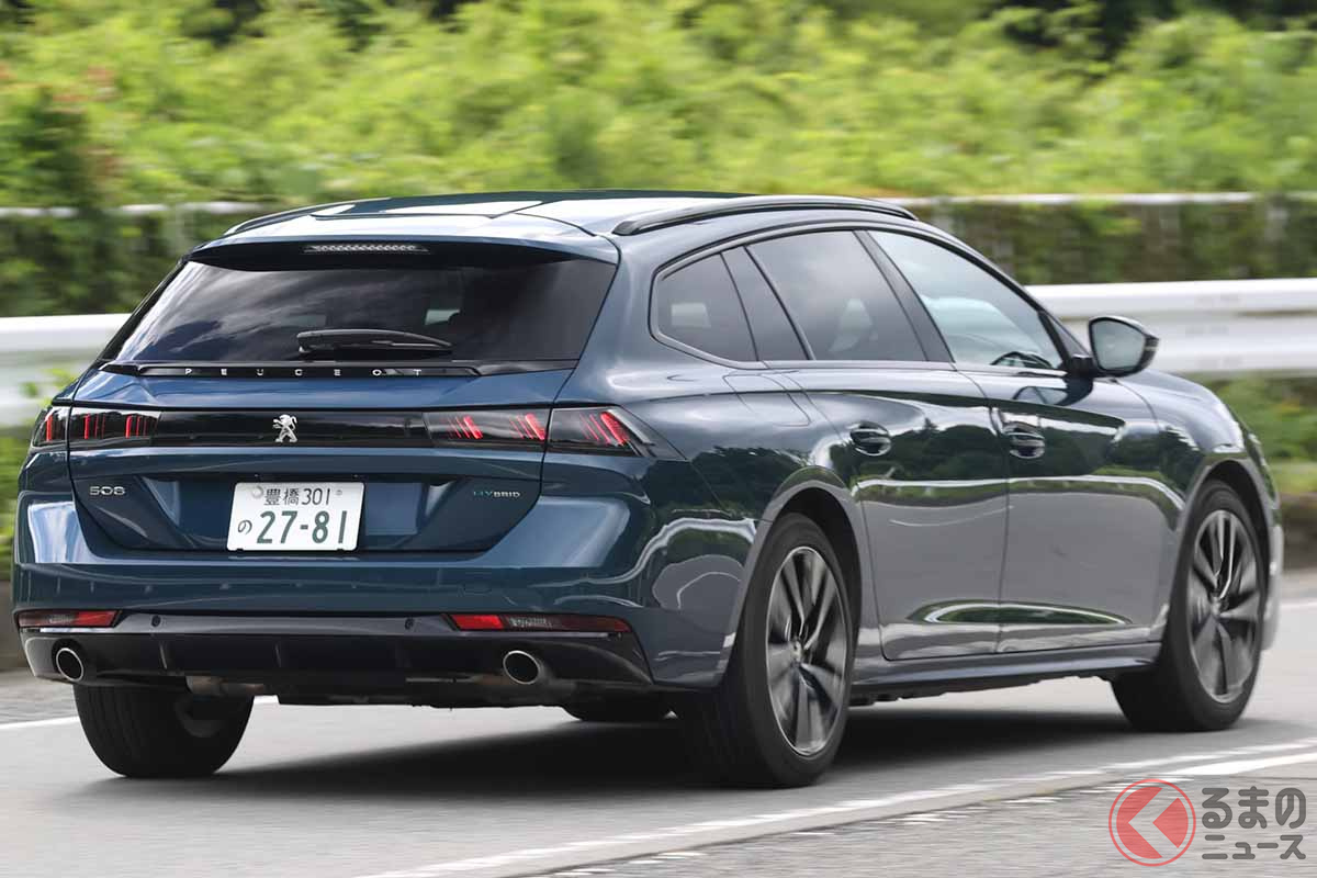プジョー「508SW GTハイブリッド」の走り